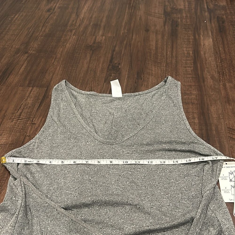 NWT Splendid “Studio” Gray Tank, Size Large - Picture 7 of 7